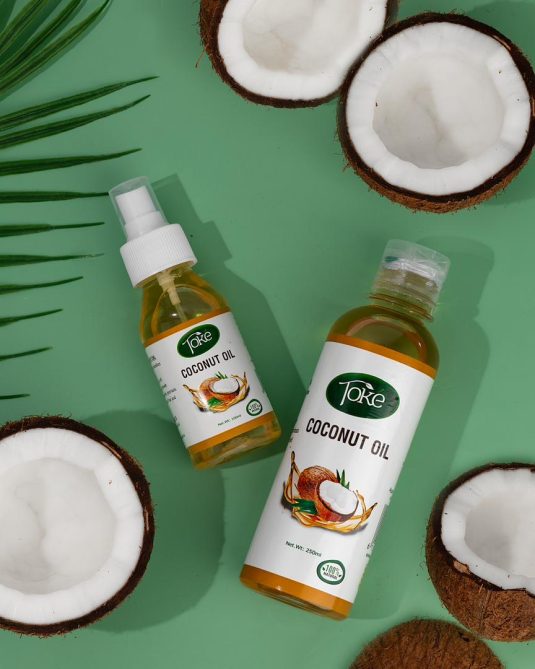 Toke 250ml Coconut oil (Pack price 3pcs)